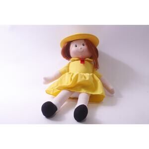1998, Madeline, Talking Doll, Kids Gifts, Yellow Dress, Vintage, ~ 250809-WH 453